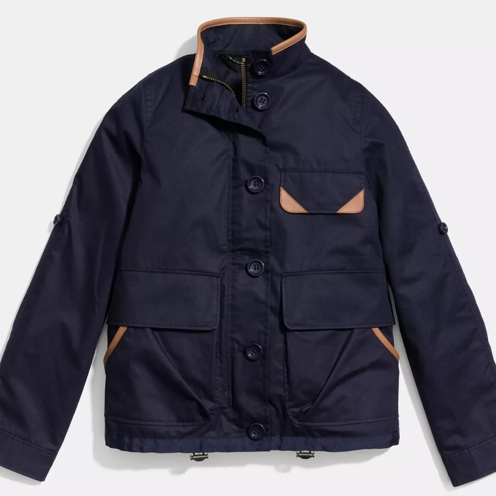 COACH: Cropped Mini Parka (NWT)